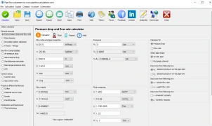 Pressure drop calculator
