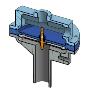 safety valve cross section